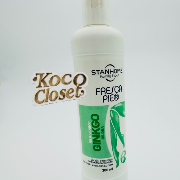 STANHOME FRESCA PIE GINKGO BILOBA FEET AND LEGS LOTION. GINKGO BILOBA PARA PIES - Picture 4 of 7